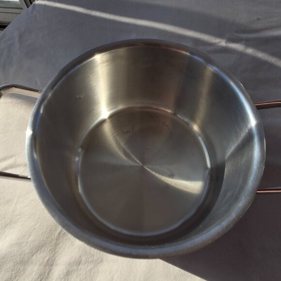 WMF Cromargan Transtherm 18/10 Stainless Steel Double Handle Sauce Pan No Lid 7" - Picture 4 of 7